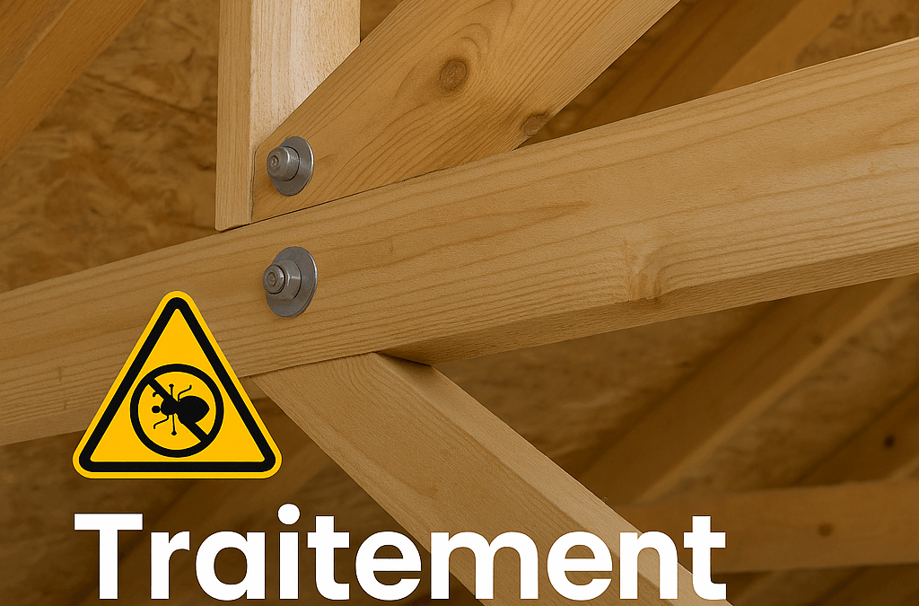 Traitement du bois : comment protéger vos charpentes et meubles contre les termites et insectes à larves xylophages ?
