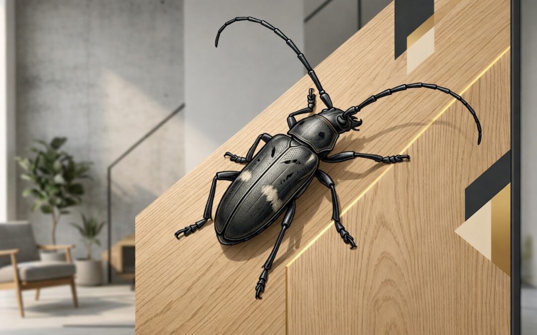 Cycle de vie du capricorne des maisons à La Rochelle : un danger invisible pour votre charpente